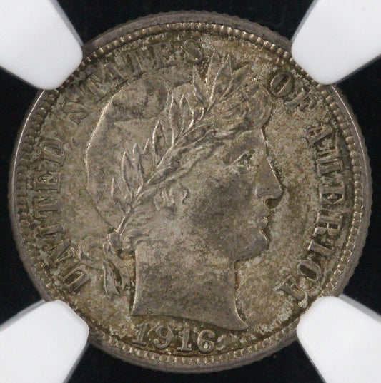 1916 10c Barber Dime NGC MS 63