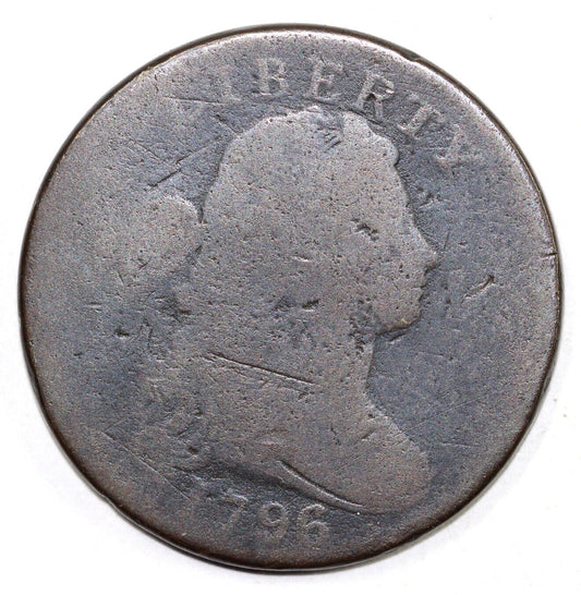 1796 1c S-105 Draped Bust Large Cent