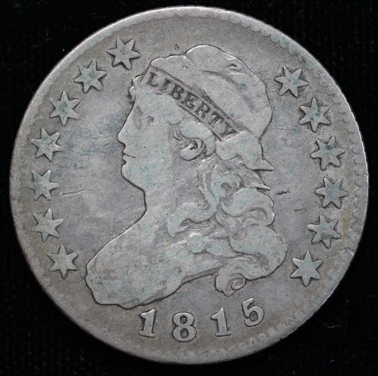 1815 25c Capped Bust Quarter Dollar