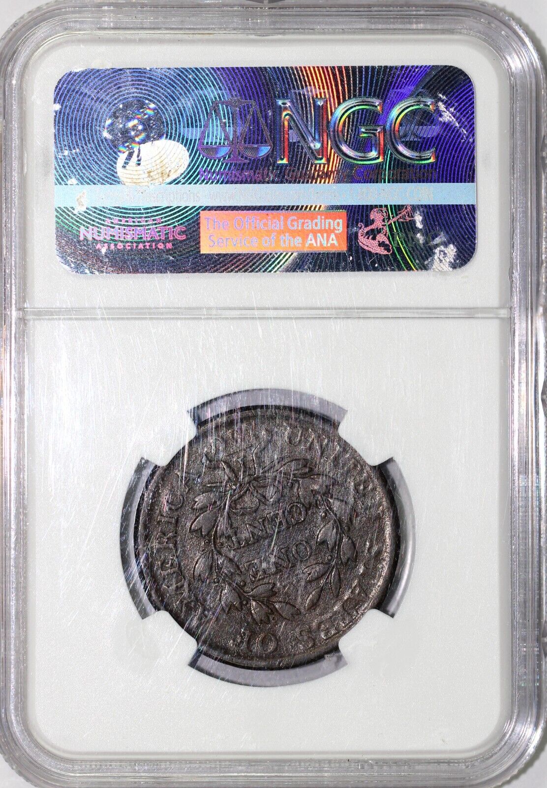 1803 1c Draped Bust Large Cent NGC F 12 EX; LUER