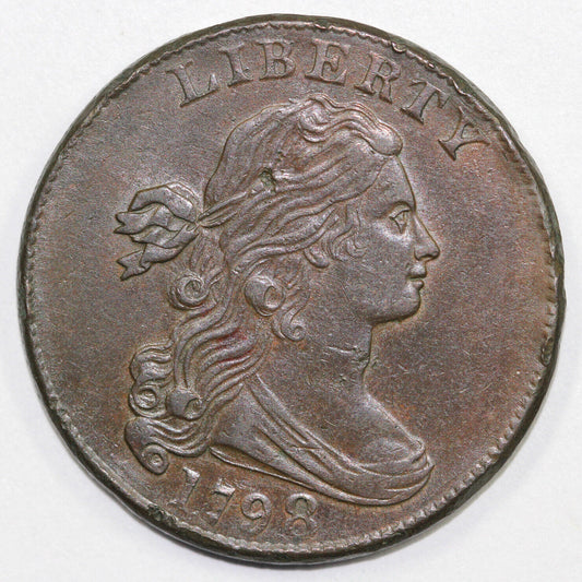 1798 1c Draped Bust Large Cent