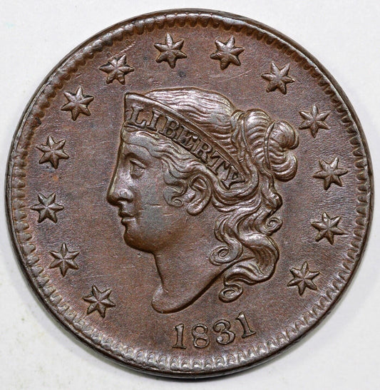 1831 1c N-6 or N-7 Matron Head Large Cent