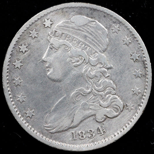 1834 25c Capped Bust Quarter