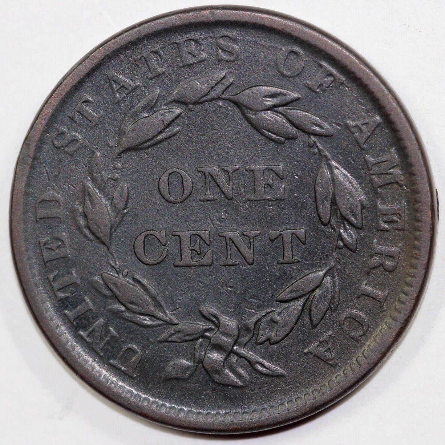 1839 1c N-14 Coronet or Matron Head Large Cent