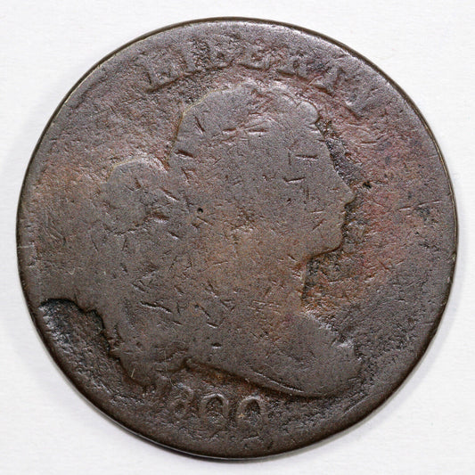 1800 1c S-202 Draped Bust Large Cent