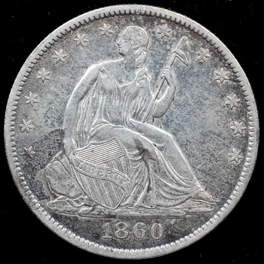 1860-O Seated Liberty Half Dollar