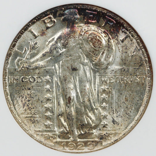 1929-D 25c Standing Liberty Quarter NGC MS 64
