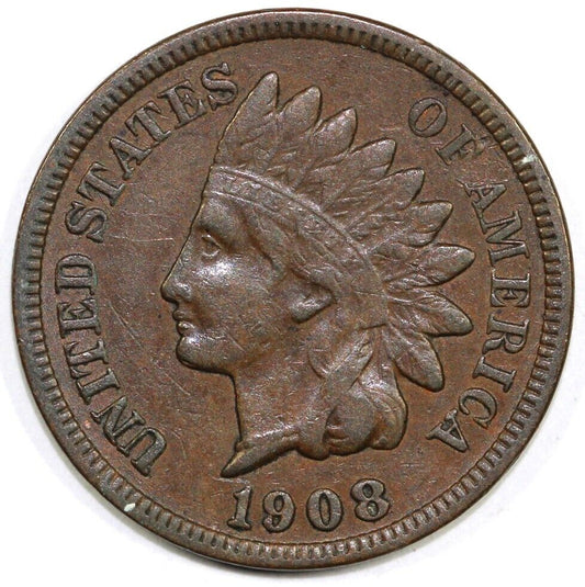 1908-S 1c Indian Head Cent