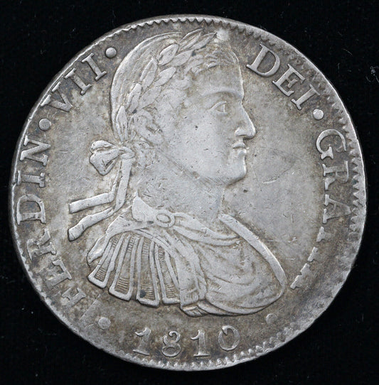 1810 8r Colonial Mexico Mo HJ 8 Reales