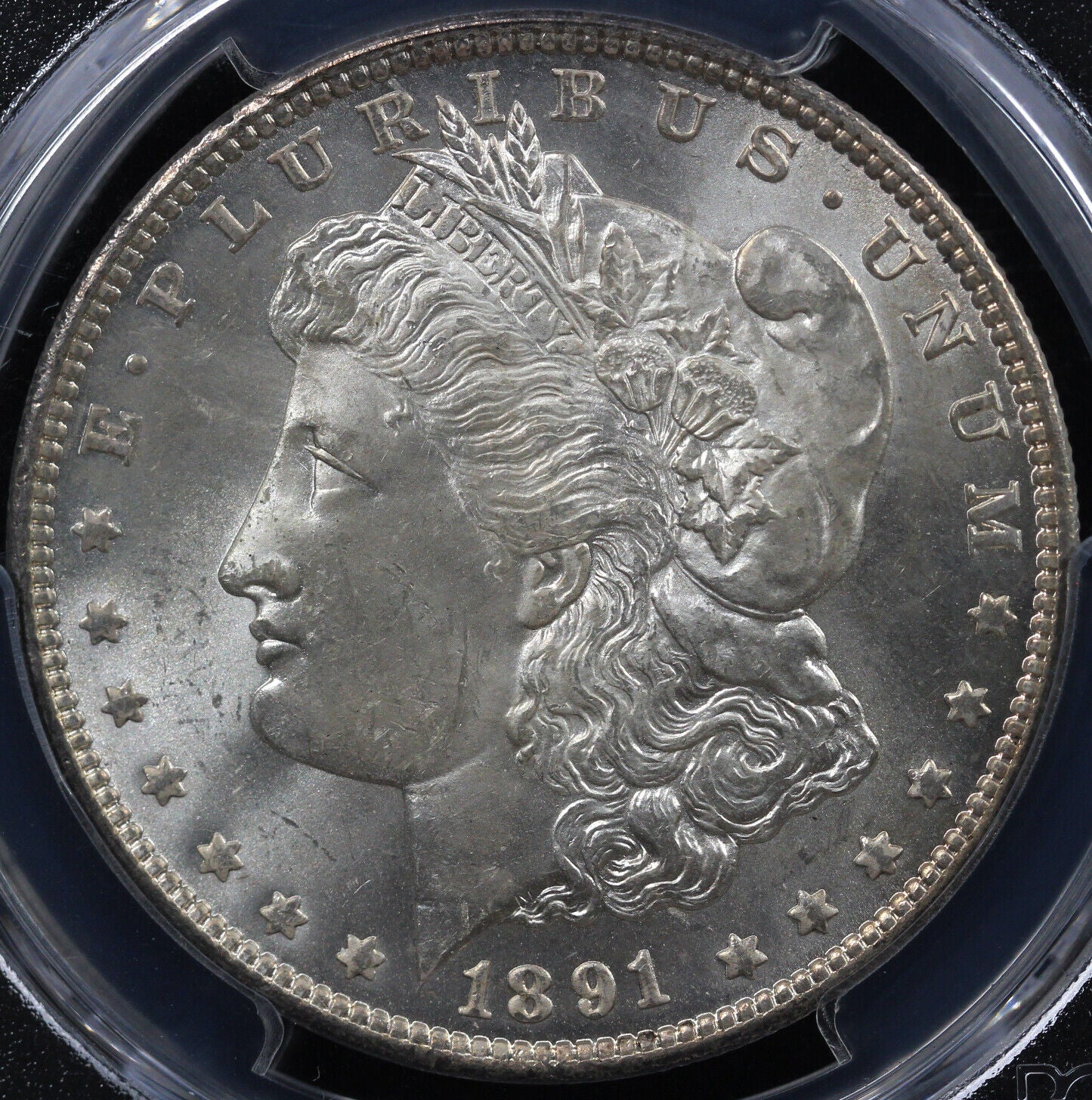 1891-CC $1 Morgan Dollar PCGS MS 64