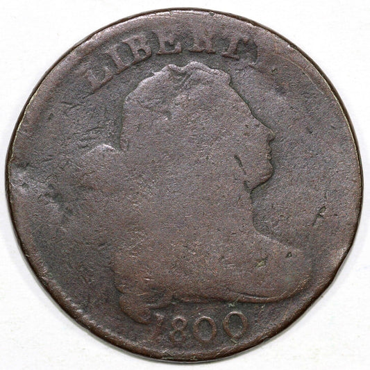 1800 1c S-200 Draped Bust Large Cent