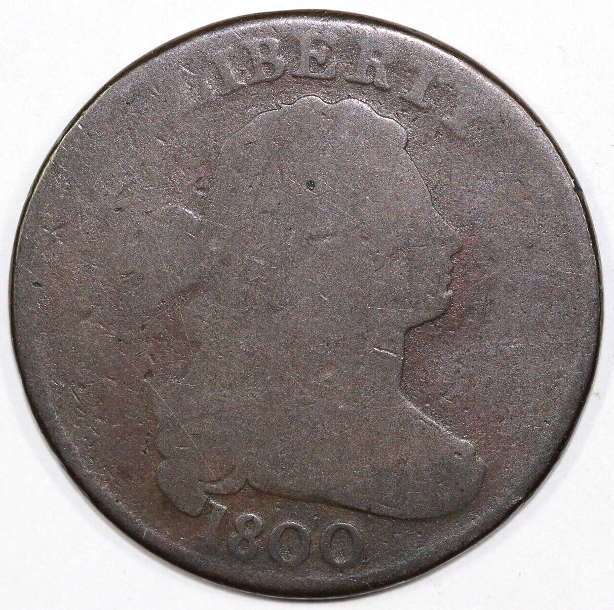 1800 1c S-200 Draped Bust Large Cent